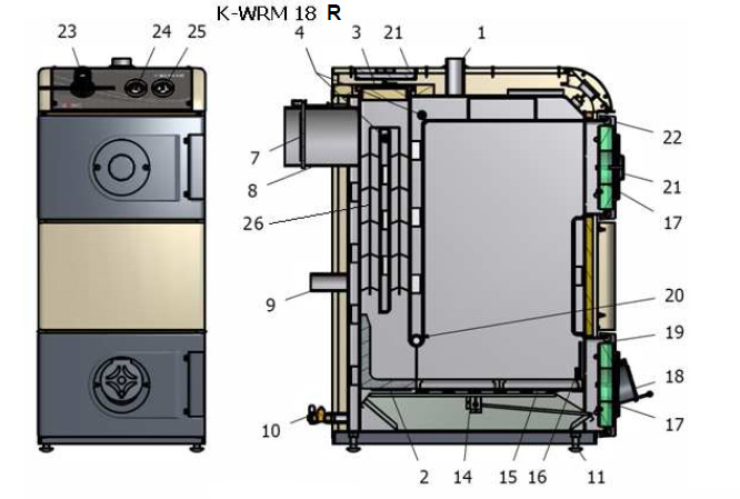 ���������� ��������������� ������ VIKING K-WMR 18R